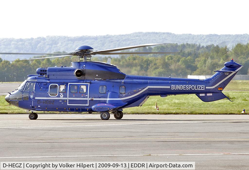 D-HEGZ, Aerospatiale AS-332L-1 Super Puma C/N 2706, at SCN