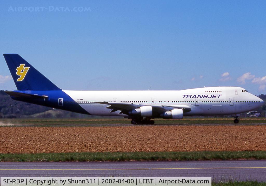 SE-RBP, 1971 Boeing 747-238B C/N 20009, Taking off rwy 02...