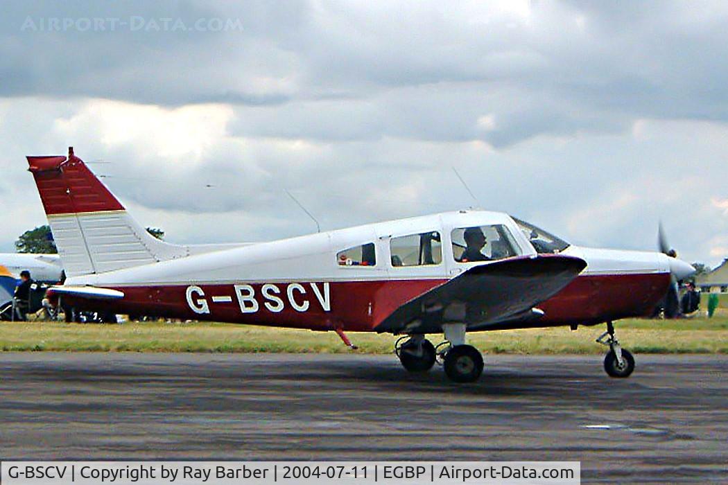 G-BSCV, 1977 Piper PA-28-161 Warrior ll C/N 28-7816135, Piper PA-28-161 Warrior II [28-7816135] Kemble~G 11/07/2004
