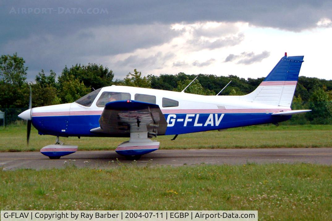 G-FLAV, 1980 Piper PA-28-161 Warrior ll C/N 28-8016283, Piper PA-28-161 Warrior II [28-8016283] Kemble~G 11/07/2004. Seen taxiing out for departure.