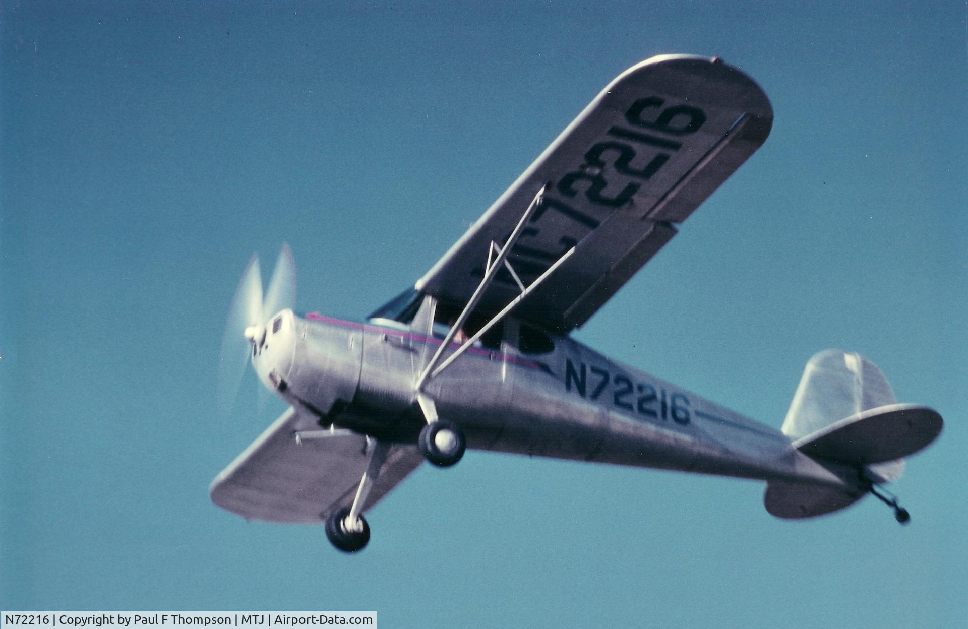 N72216, 1946 Cessna 140 C/N 9389, Cessna 140 1946