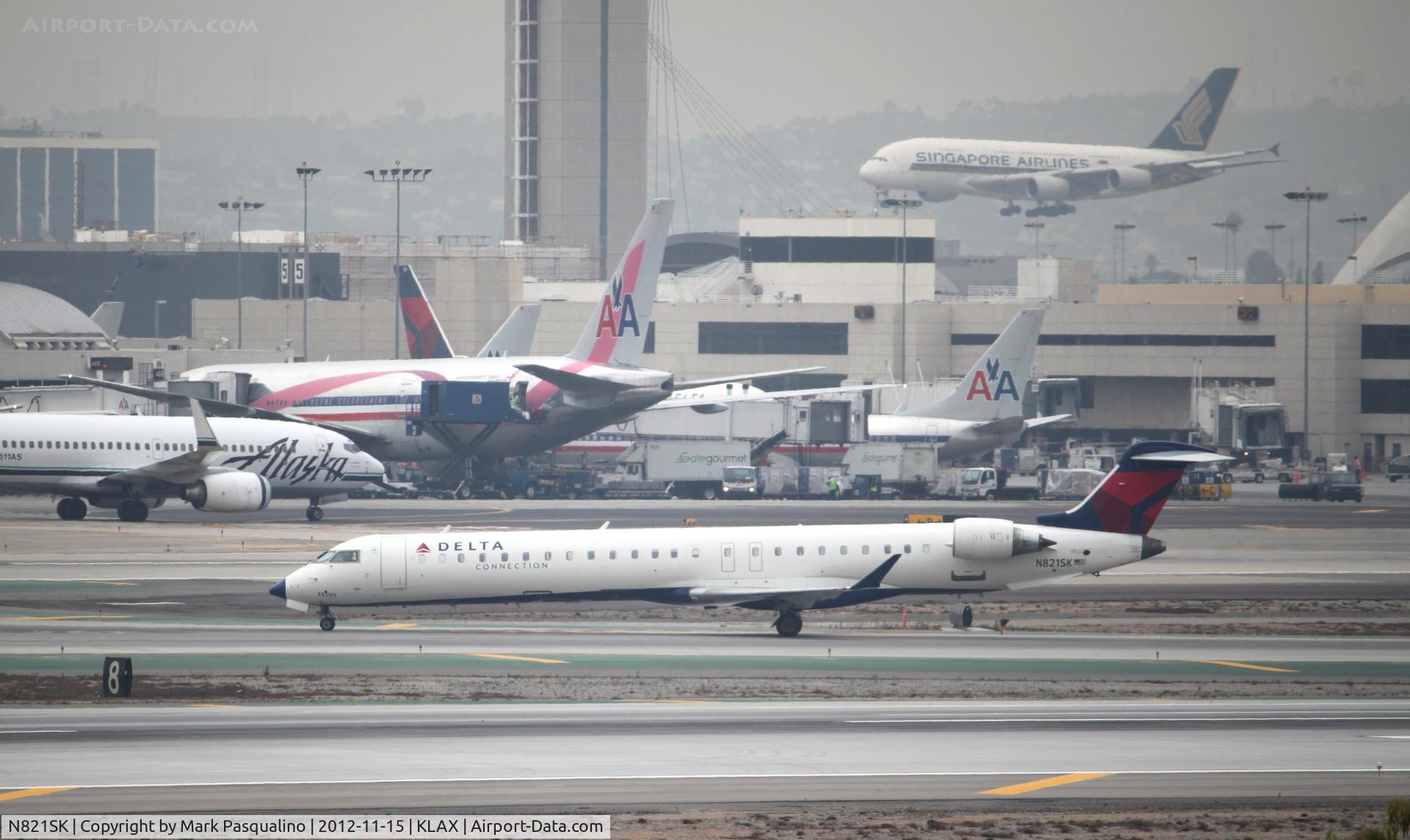N821SK, 2007 Bombardier CRJ-900ER (CL-600-2D24) C/N 15109, CL600-2D24
