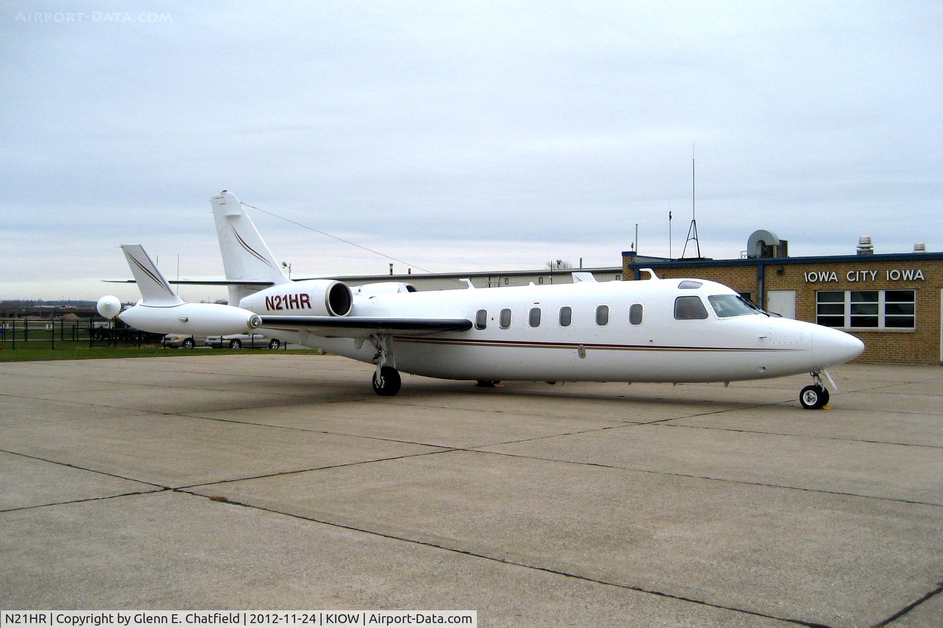 N21HR, 1981 Israel Aircraft Industries 1124A C/N 335, In for a visit