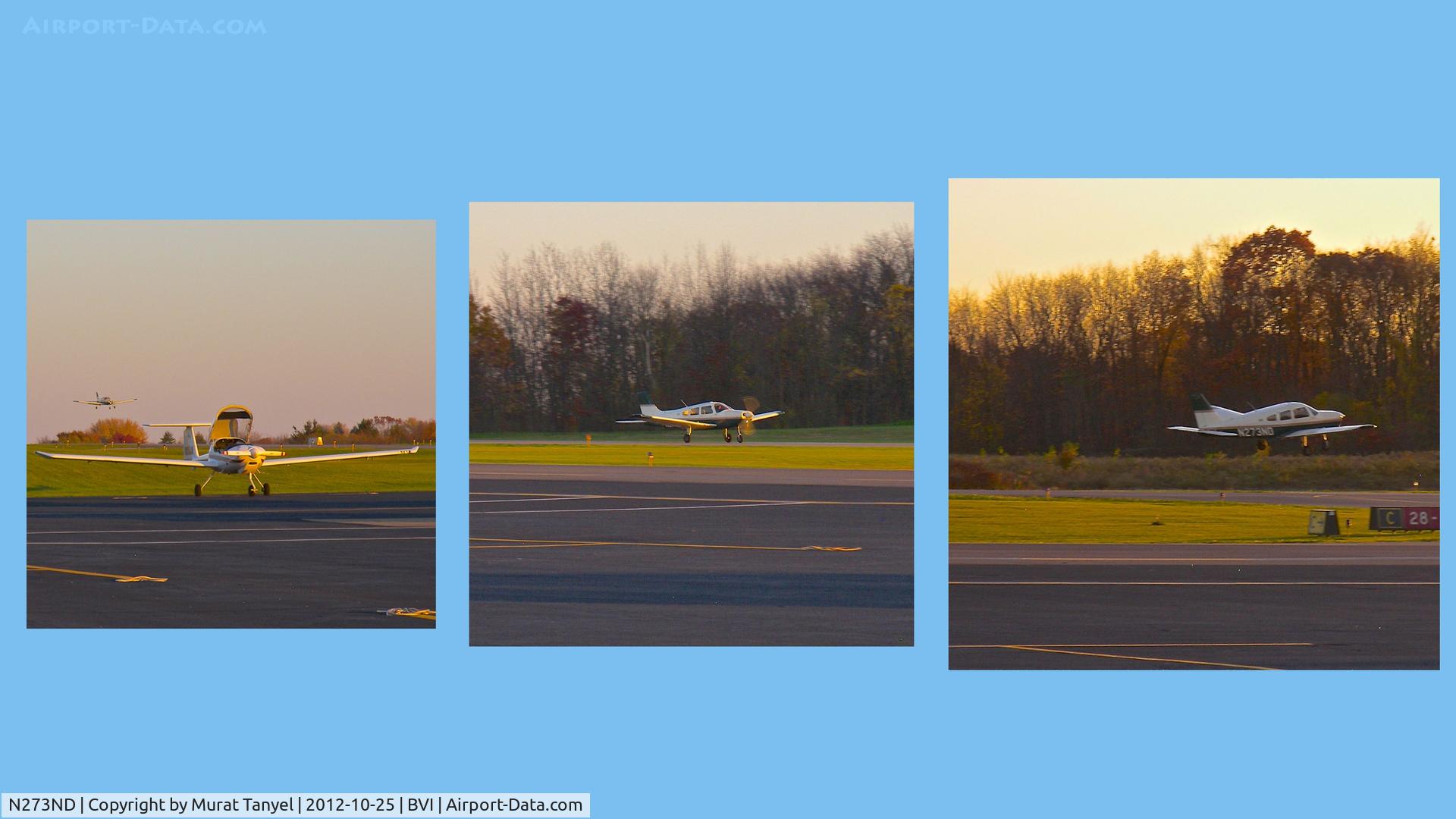 N273ND, 2000 Piper PA-28-161 C/N 28-42073, Touch-and-go maneuver @ BVI