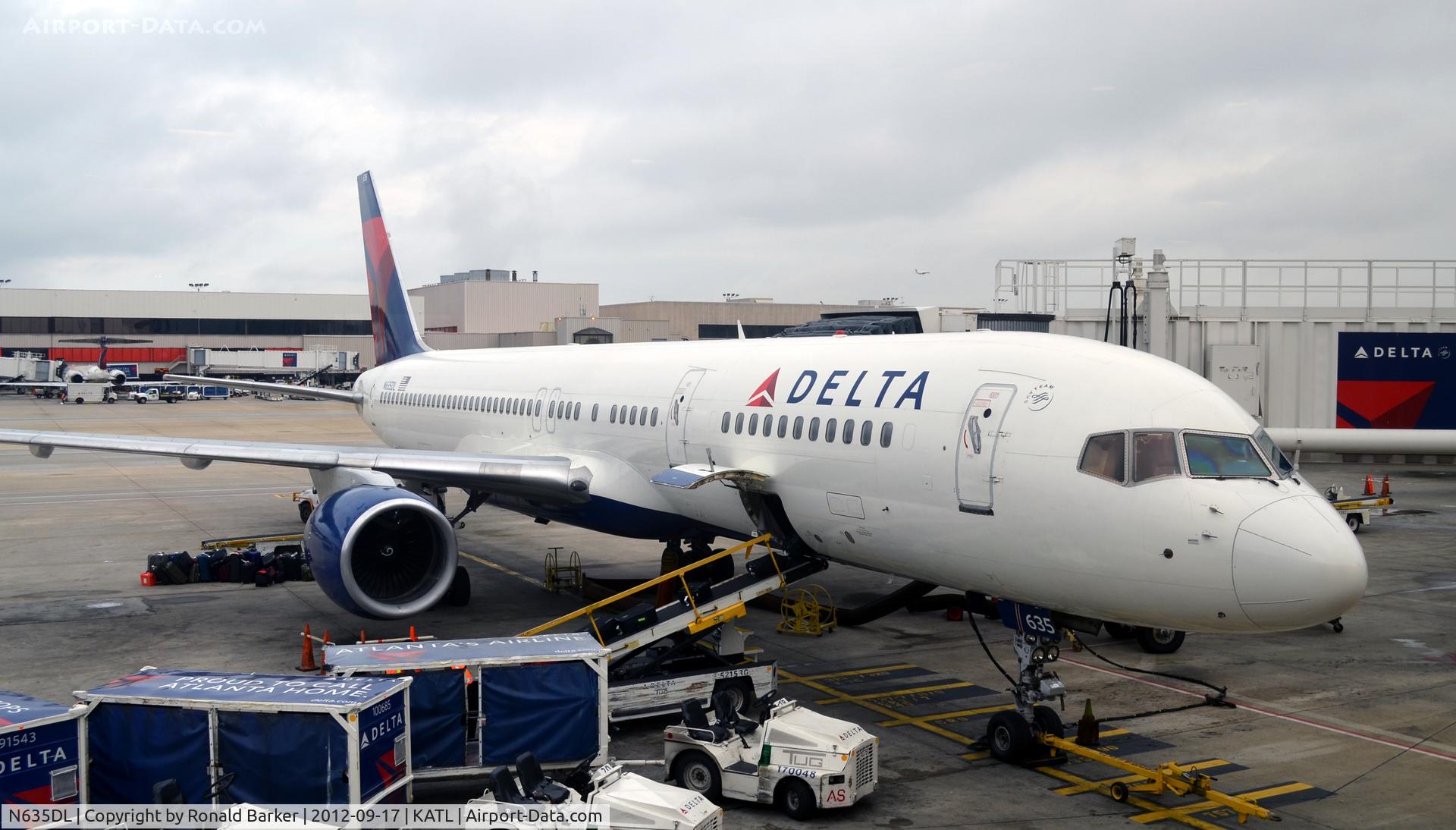 N635DL, 1988 Boeing 757-232 C/N 23762, Atlanta