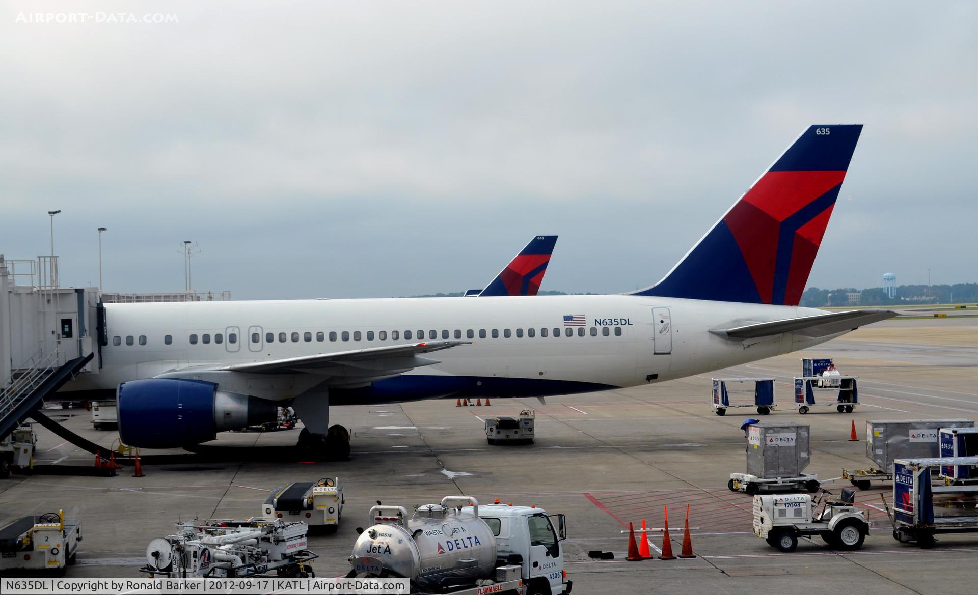 N635DL, 1988 Boeing 757-232 C/N 23762, Atlanta