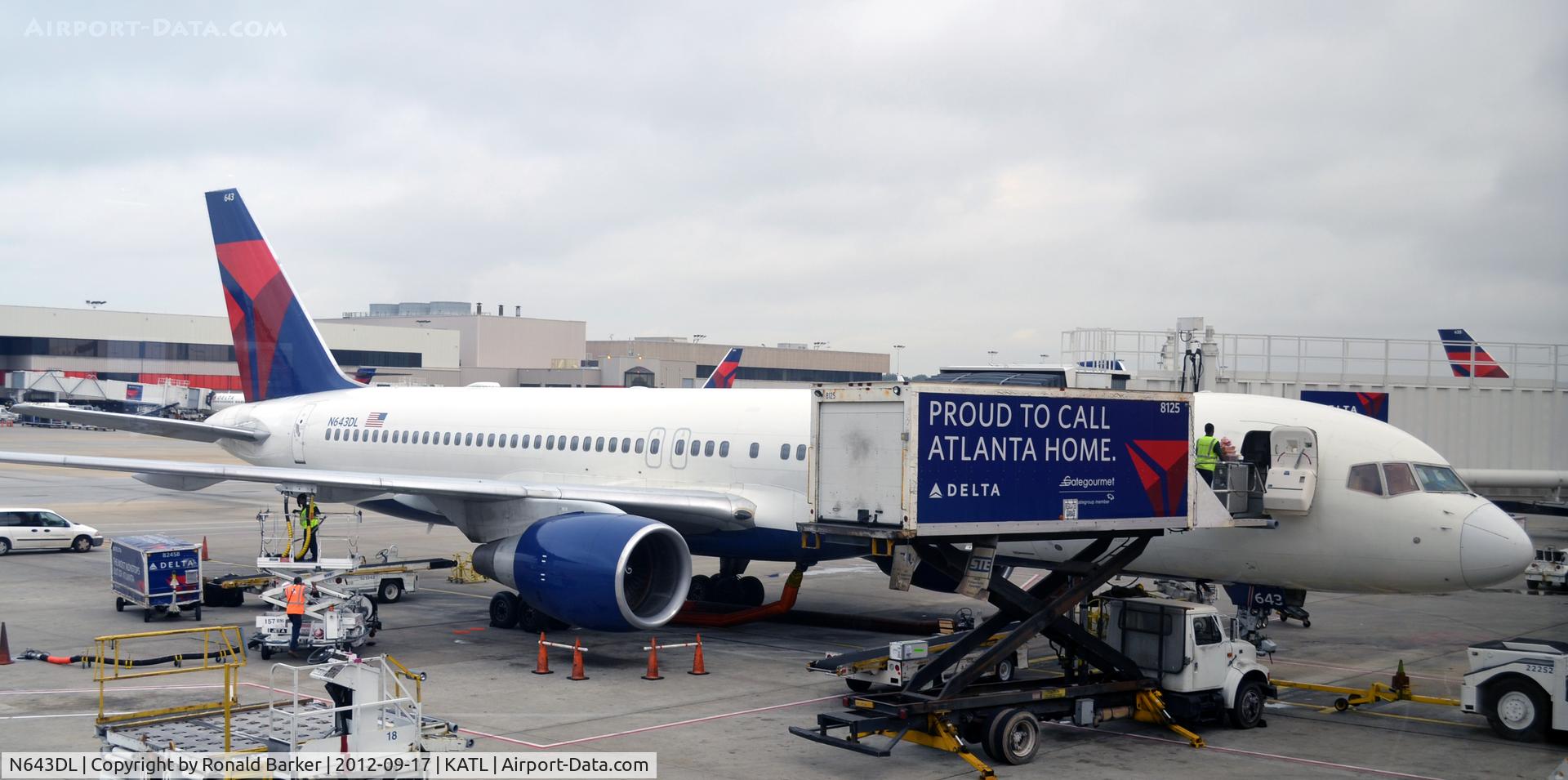 N643DL, 1989 Boeing 757-232 C/N 23997, Atlanta