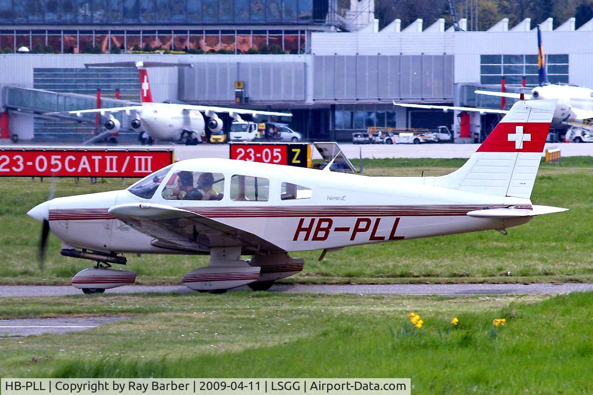 HB-PLL, Piper PA-28-161 Warrior II C/N 28-16057, Piper PA-28-161 Warrior II [2816057] Geneva~HB 11/04/2009
