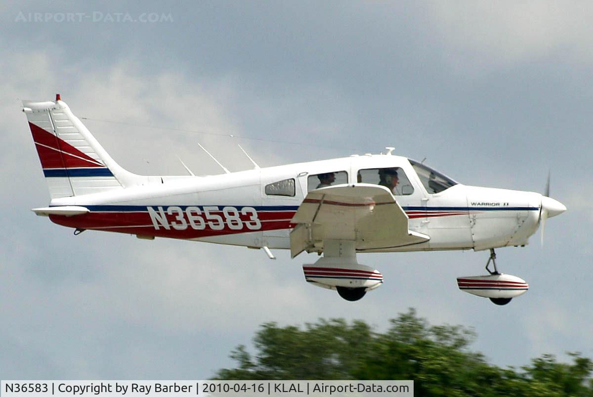 N36583, 1978 Piper PA-28-161 Cherokee Warrior II C/N 28-7816647, Piper PA-28-161 Cherokee Warrior II [28-7816647] Lakeland-Linder~N 16/04/2010