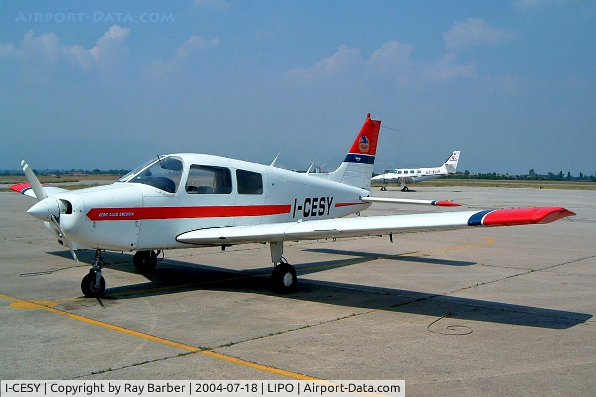 I-CESY, 1989 Piper PA-28-161 Cadet C/N 2841097, Piper PA-28-161 Cadet [2841097] Brescia~I 18/07/2004