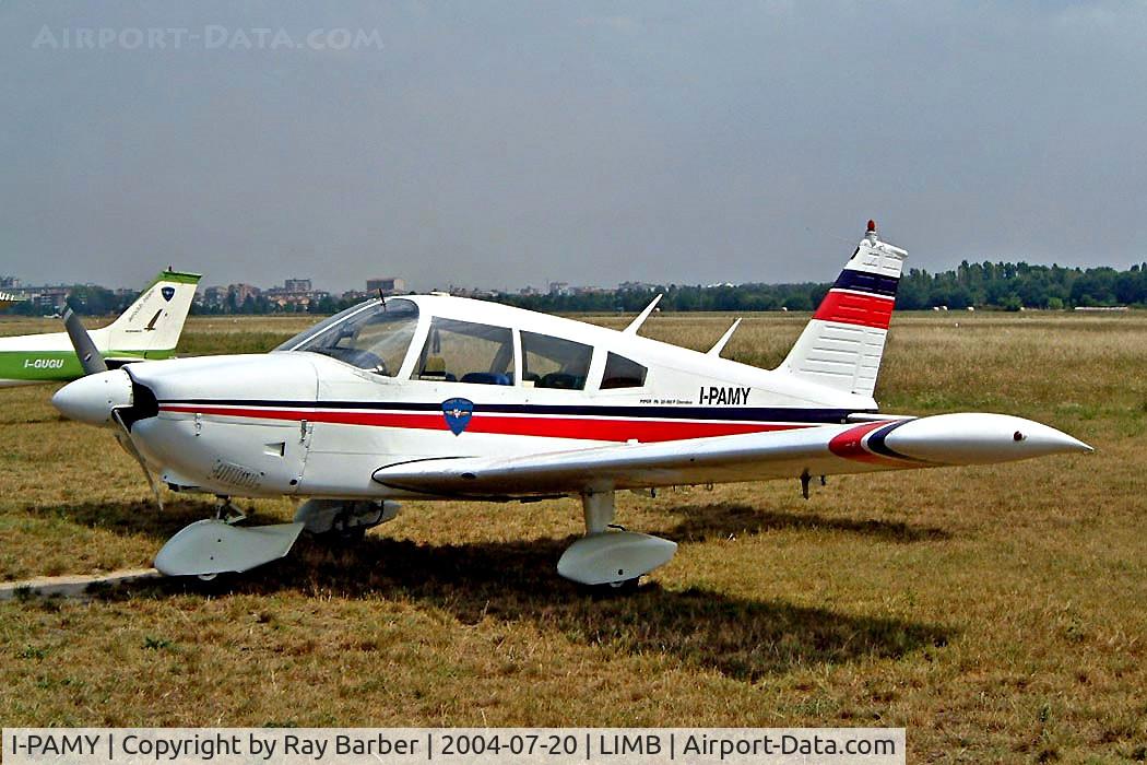 I-PAMY, Piper PA-28-180 Cherokee F C/N 28-7105039, Piper PA-28-180 Cherokee F [28-7105039] Milan-Bresso~I 20/07/2004