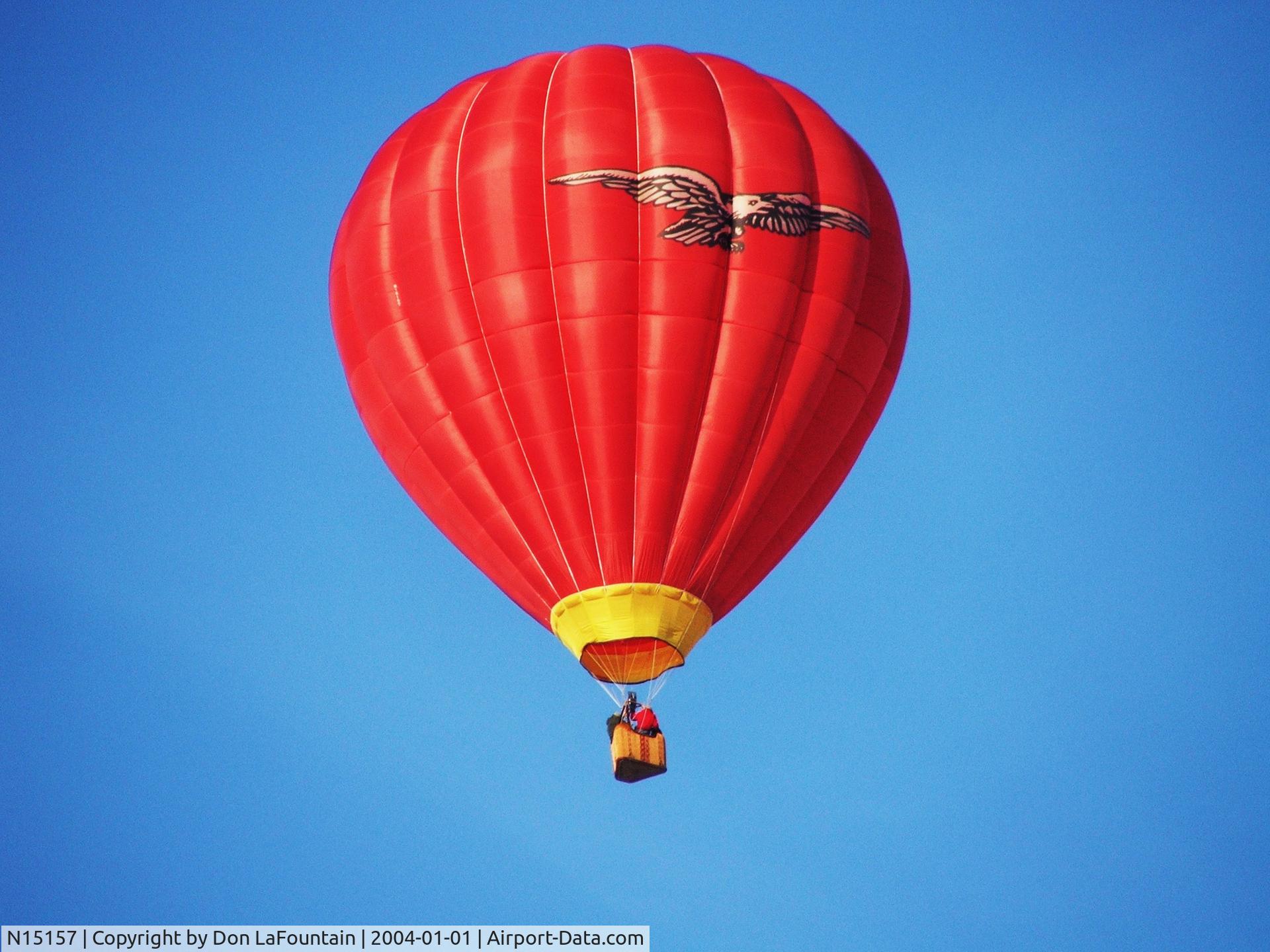 N15157, Firefly Balloons Inc FIREFLY 7-15 C/N F7-2005, Balloon is called Firehawk