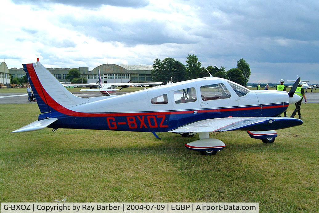 G-BXOZ, 1977 Piper PA-28-181 Cherokee Archer II C/N 28-7790173, Piper PA-28-181 Archer II [28-7790173] Kemble~G 09/07/2004