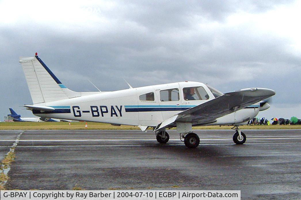 G-BPAY, 1980 Piper PA-28-181 Cherokee Archer II C/N 28-8090191, Piper PA-28-181 Archer II [28-8090191] Kemble 10/07/2004