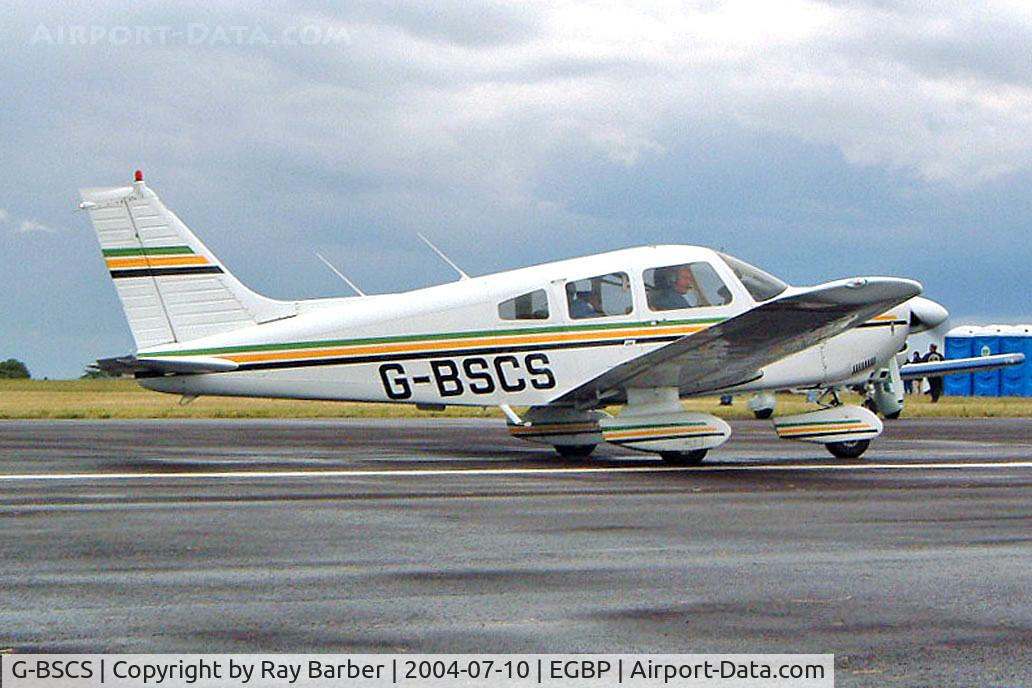 G-BSCS, 1977 Piper PA-28-181 Cherokee Archer II C/N 28-7890064, Piper PA-28-181 Archer II [28-7890064] Kemble~G 10/07/2004