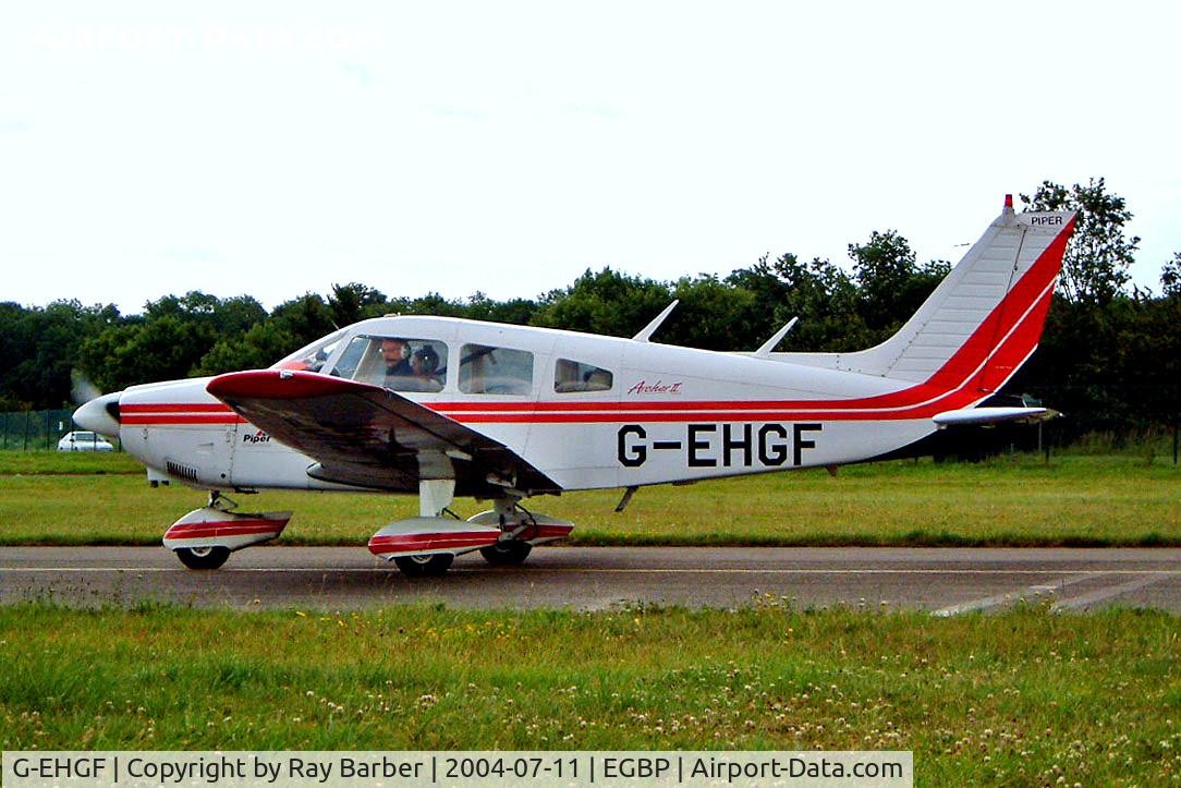 G-EHGF, 1976 Piper PA-28-181 Cherokee Archer II C/N 28-7790188, Piper PA-28-181 Cherokee Archer II [28-7790188] Kemble~G 11/07/2004