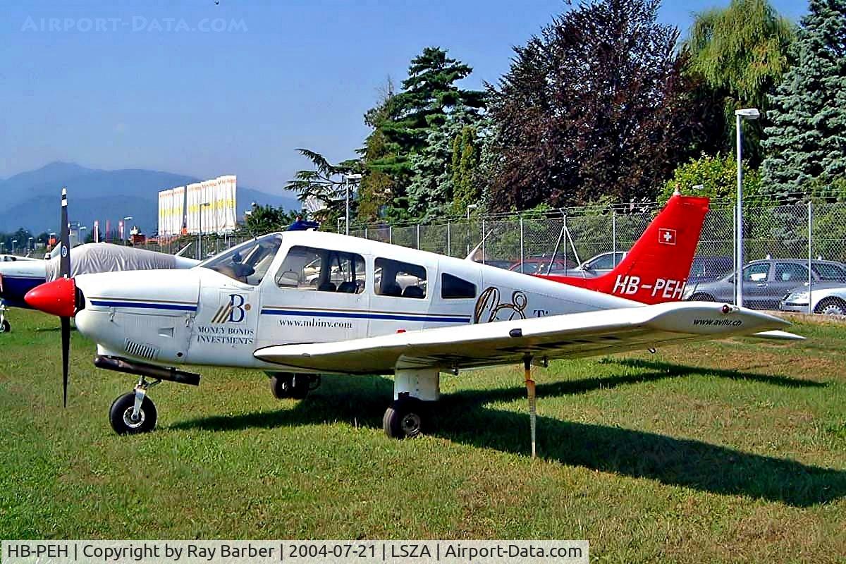 HB-PEH, 1979 Piper PA-28-181 Archer II C/N 28-7990531, Piper PA-28-181 Archer II [28-7990531] Lugano~HB 21/07/2004