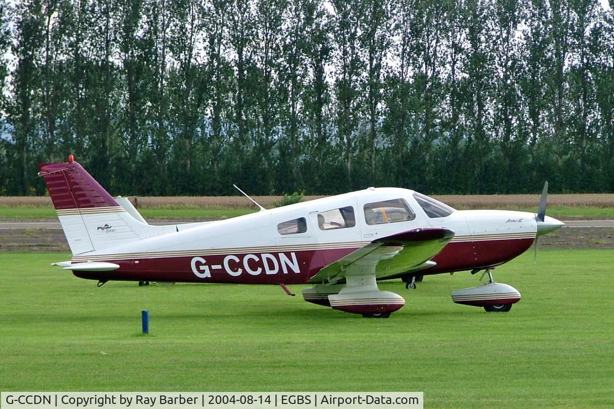 G-CCDN, 2000 Piper PA-28-181 Cherokee Archer III C/N 2843398, Piper PA-28-181 Archer III [2843398] Shobdon~G 14/08/2004