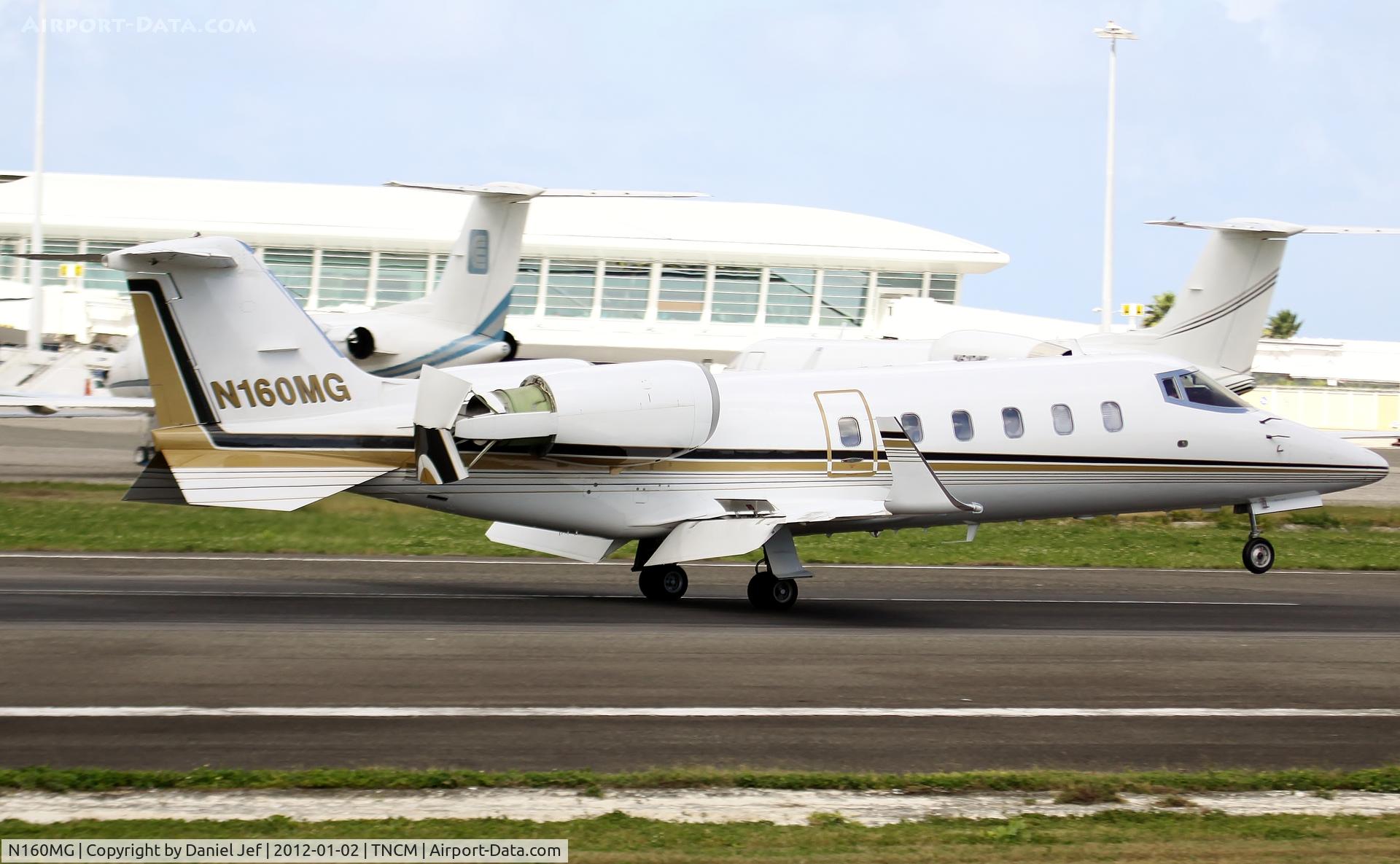 N160MG, 2001 Learjet Inc 60 C/N 244, TNCM