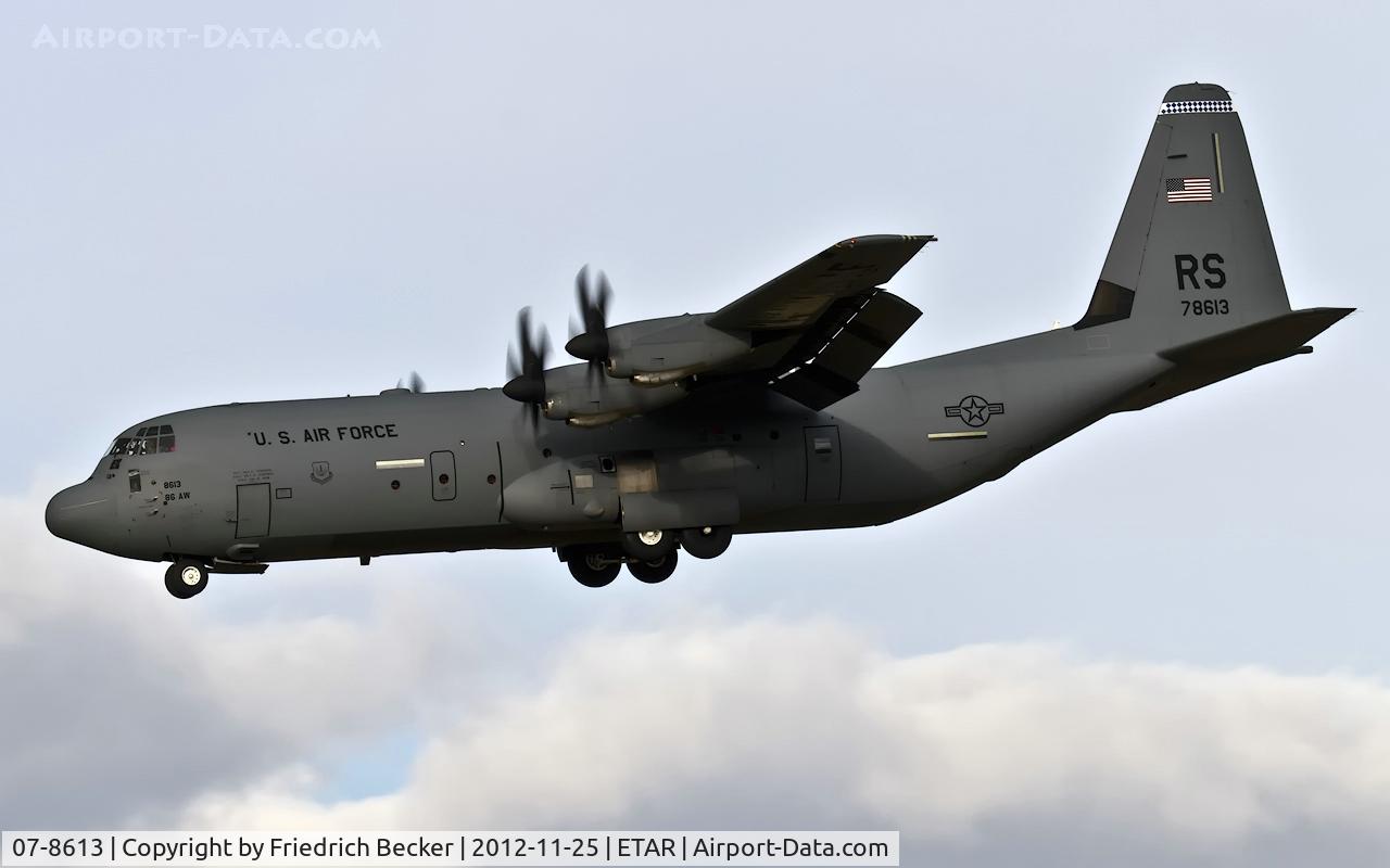 07-8613, 2004 Lockheed Martin C-130J-30 Super Hercules C/N 382-5624, on final RW26