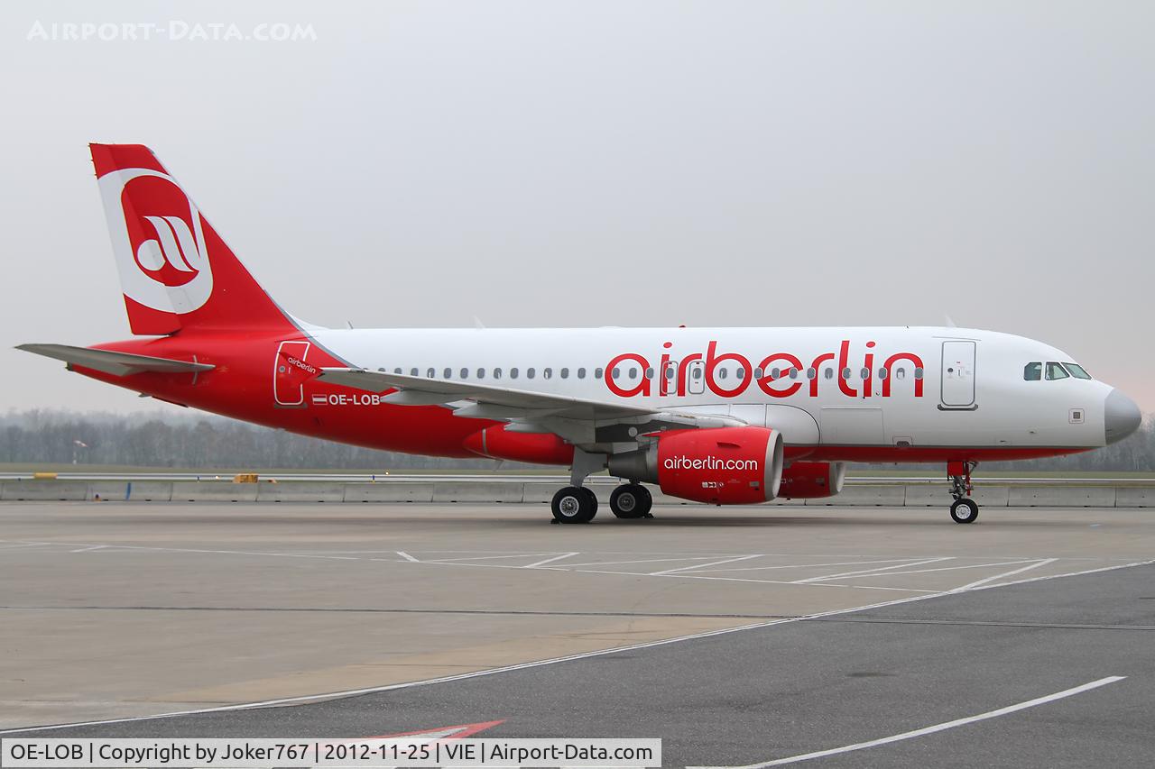 OE-LOB, 2008 Airbus A319-112 C/N 3447, Air Berlin (NIKI)