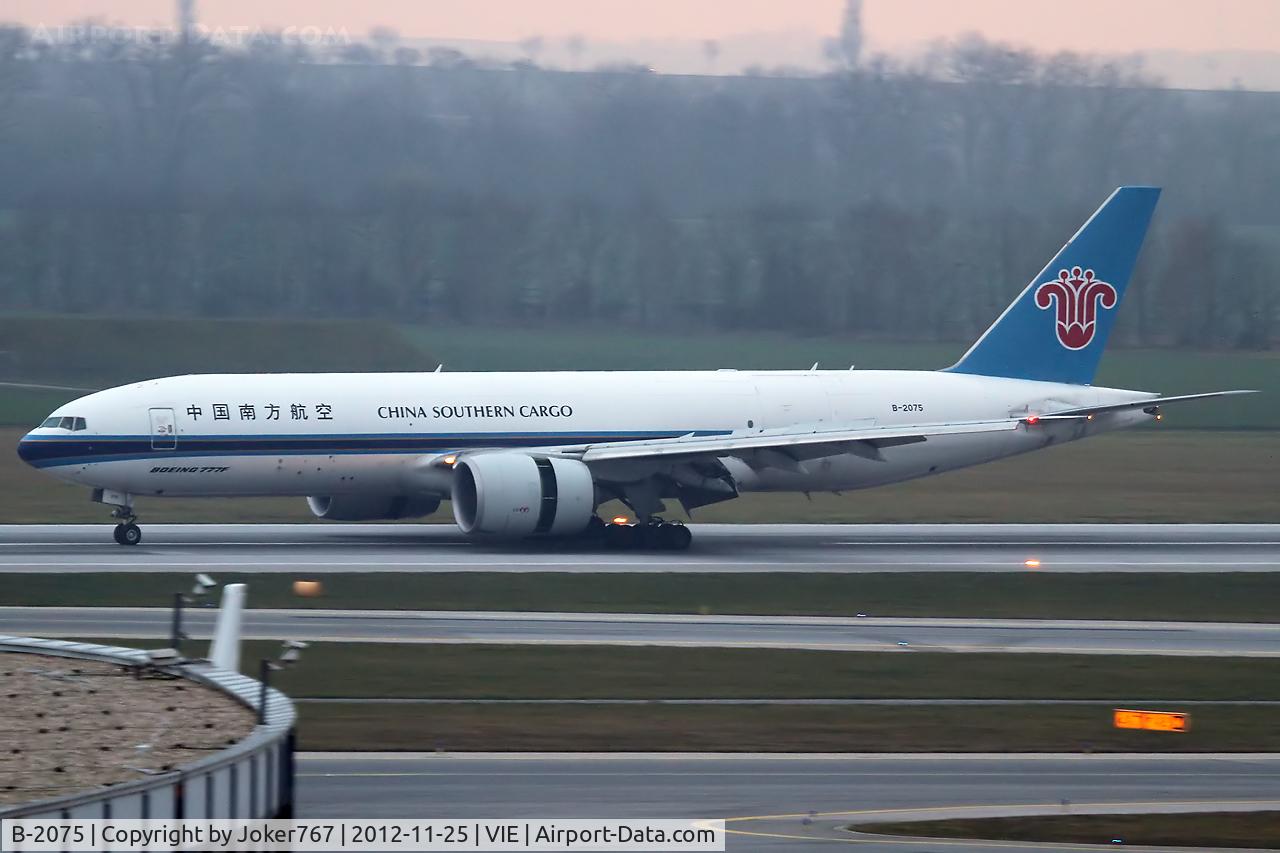 B-2075, 2009 Boeing 777-F1B C/N 37312, China Southern Cargo