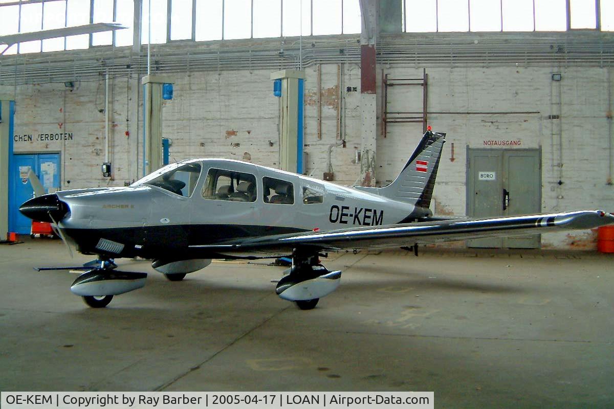 OE-KEM, 1978 Piper PA-28-181 Cherokee Archer II C/N 28-7890072, Piper PA-28-181 Cherokee Archer II [28-7890072]  Weiner-Neustadt Ost~OE  17/04/2005
