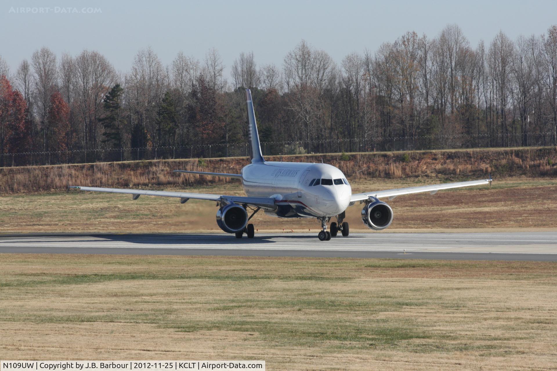 N109UW, 1999 Airbus A320-214 C/N 1065, US Air