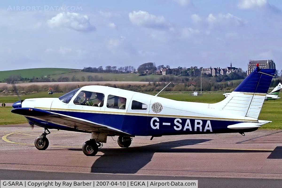 G-SARA, 1979 Piper PA-28-181 Cherokee Archer II C/N 28-7990039, Piper PA-28-181 Archer II [28-7990039] Shoreham~G 10/04/2007