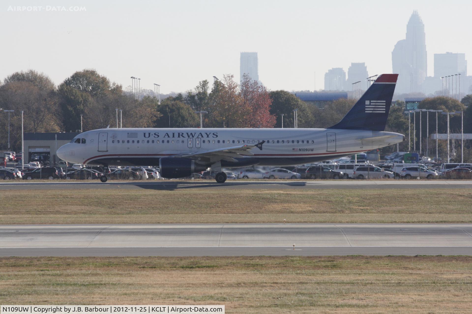 N109UW, 1999 Airbus A320-214 C/N 1065, US AIR