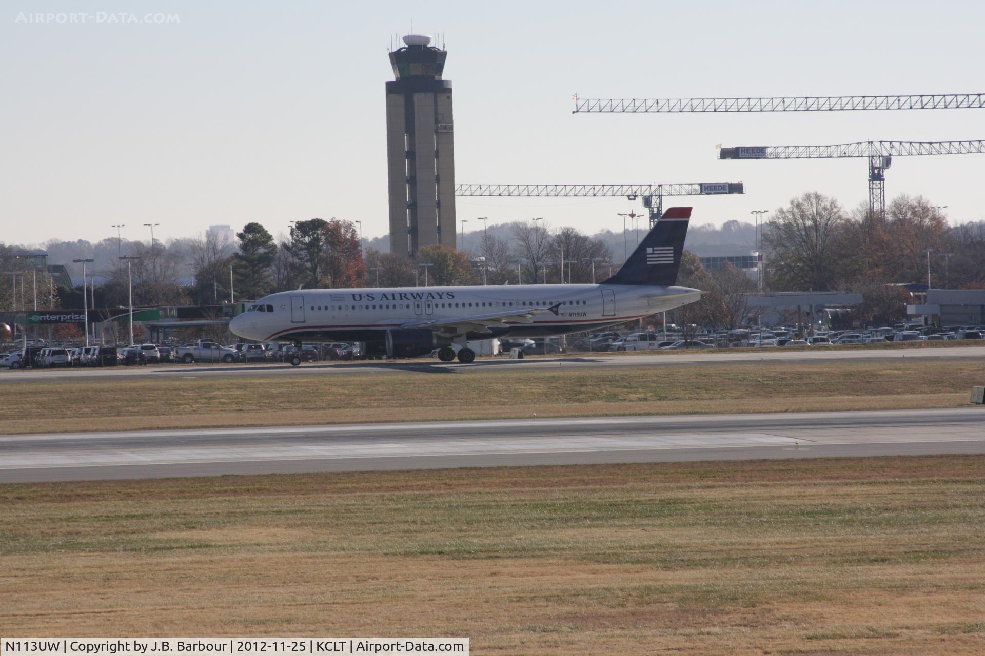 N113UW, 1999 Airbus A320-214 C/N 1141, US AIR