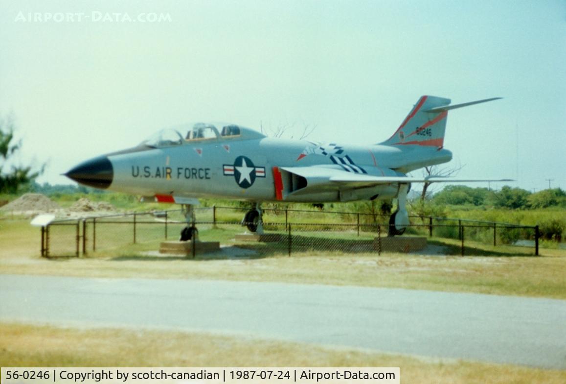 56-0246, 1956 McDonnell F-101F Voodoo C/N 211, McDonnell F-101F Voodoo, 52-0246, at Air Power Park & Museum, Hampton, VA