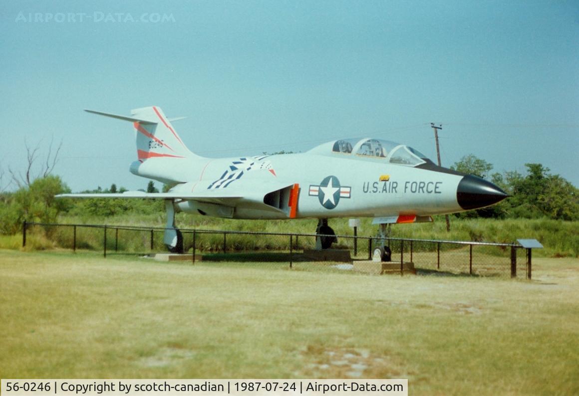 56-0246, 1956 McDonnell F-101F Voodoo C/N 211, McDonnell F-101F Voodoo, 56-0246, at Air Power Park & Museum, Hampton, VA