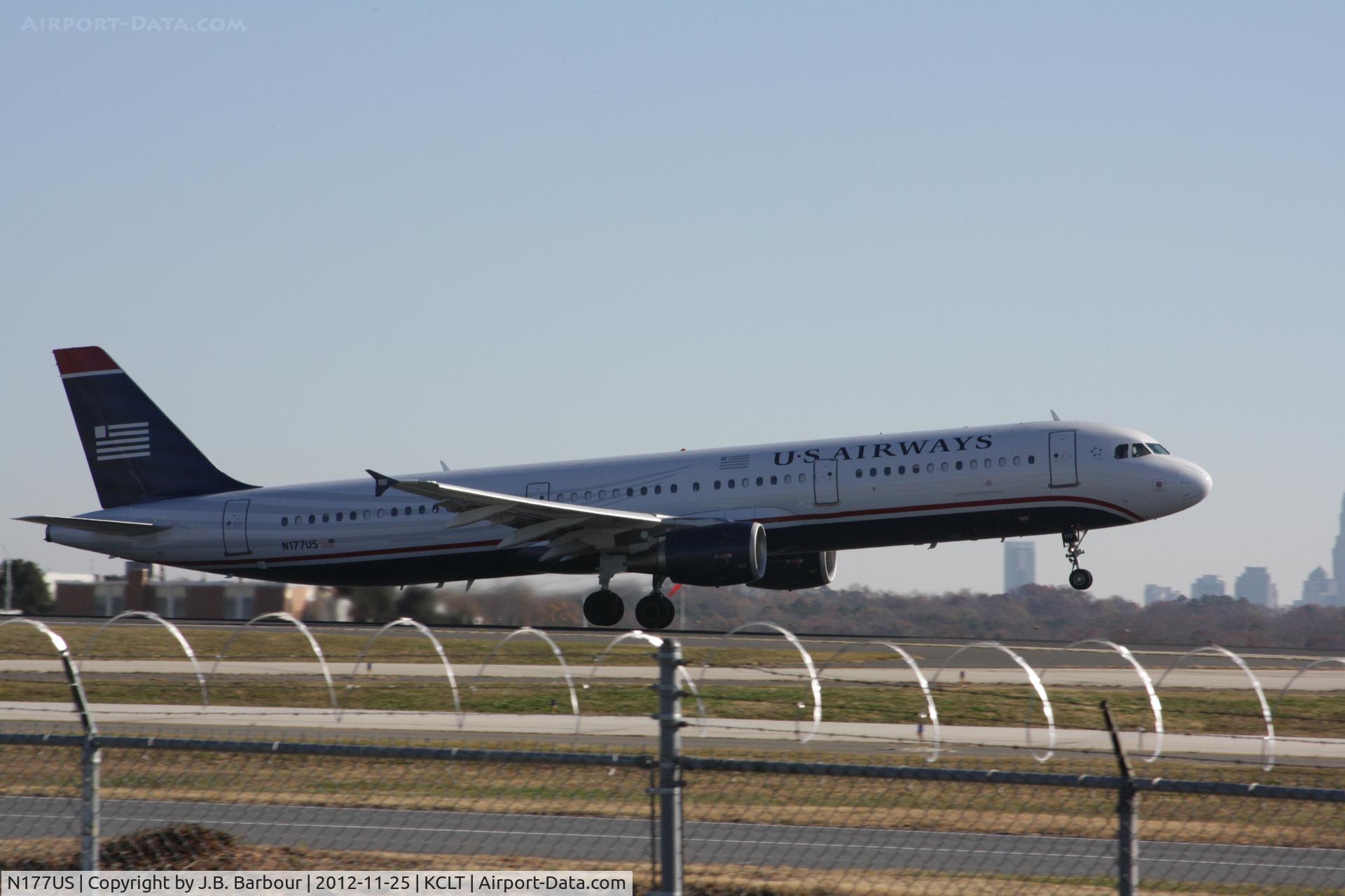 N177US, 2001 Airbus A321-211 C/N 1517, US AIR