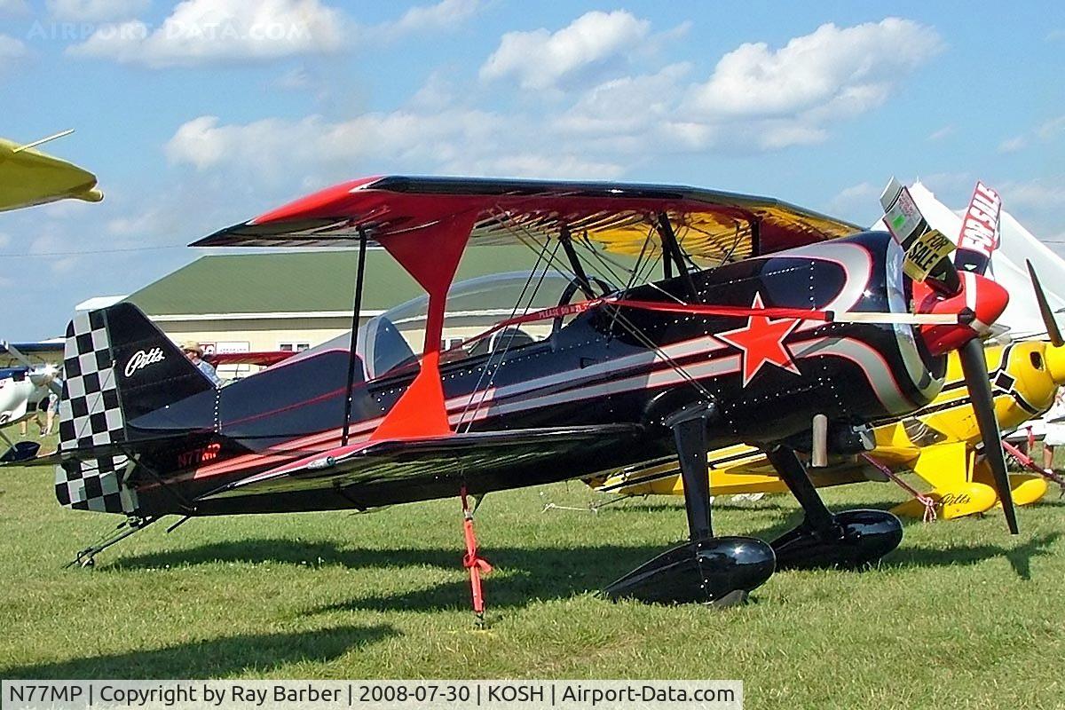 N77MP, 2005 Pitts Model 12 C/N MSS-3, Pitts S-12 Monster [MSS-3] Oshkosh~N 30/07/2008