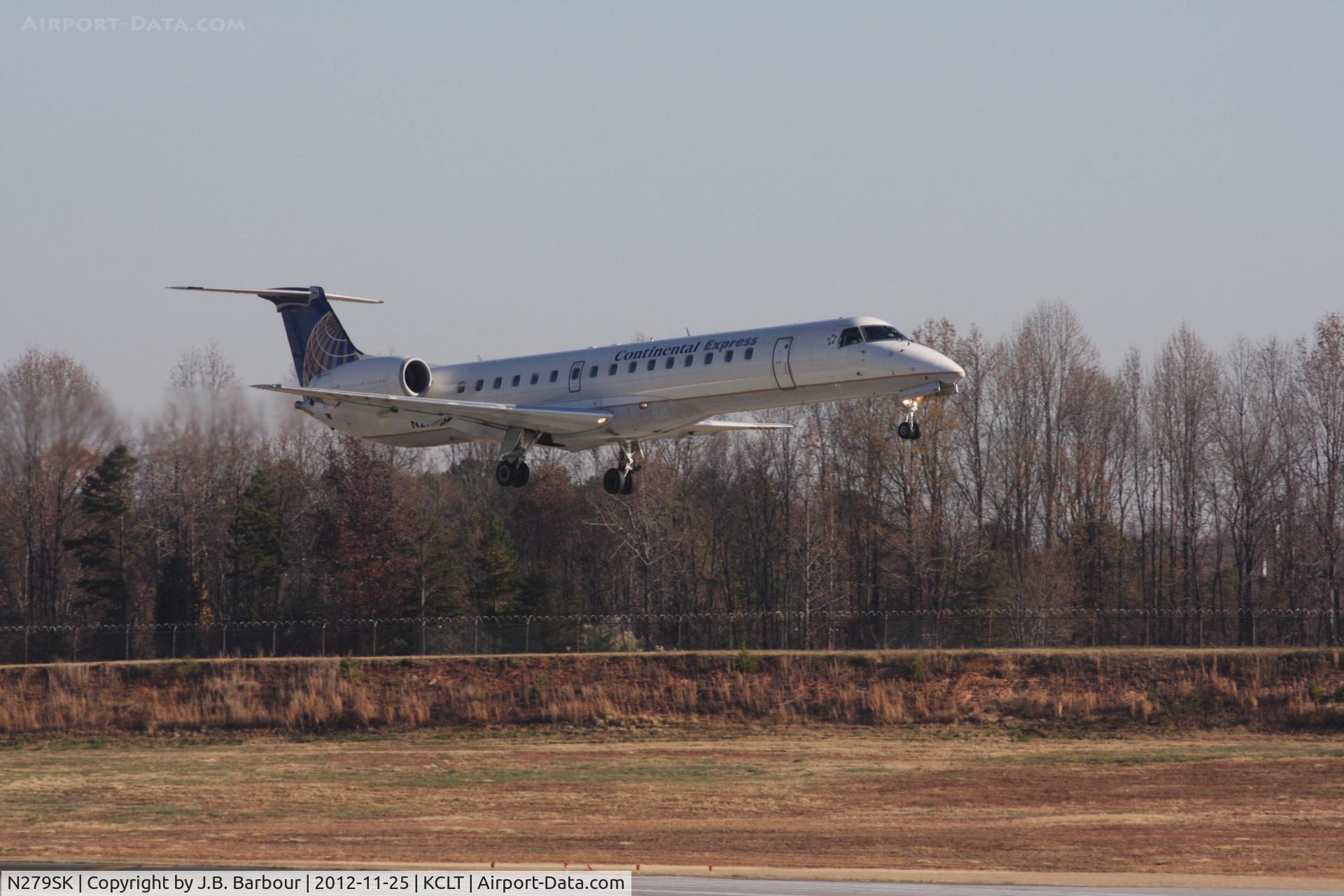 N279SK, 2001 Embraer EMB-145LR C/N 145379, CONTINENTAL AIR