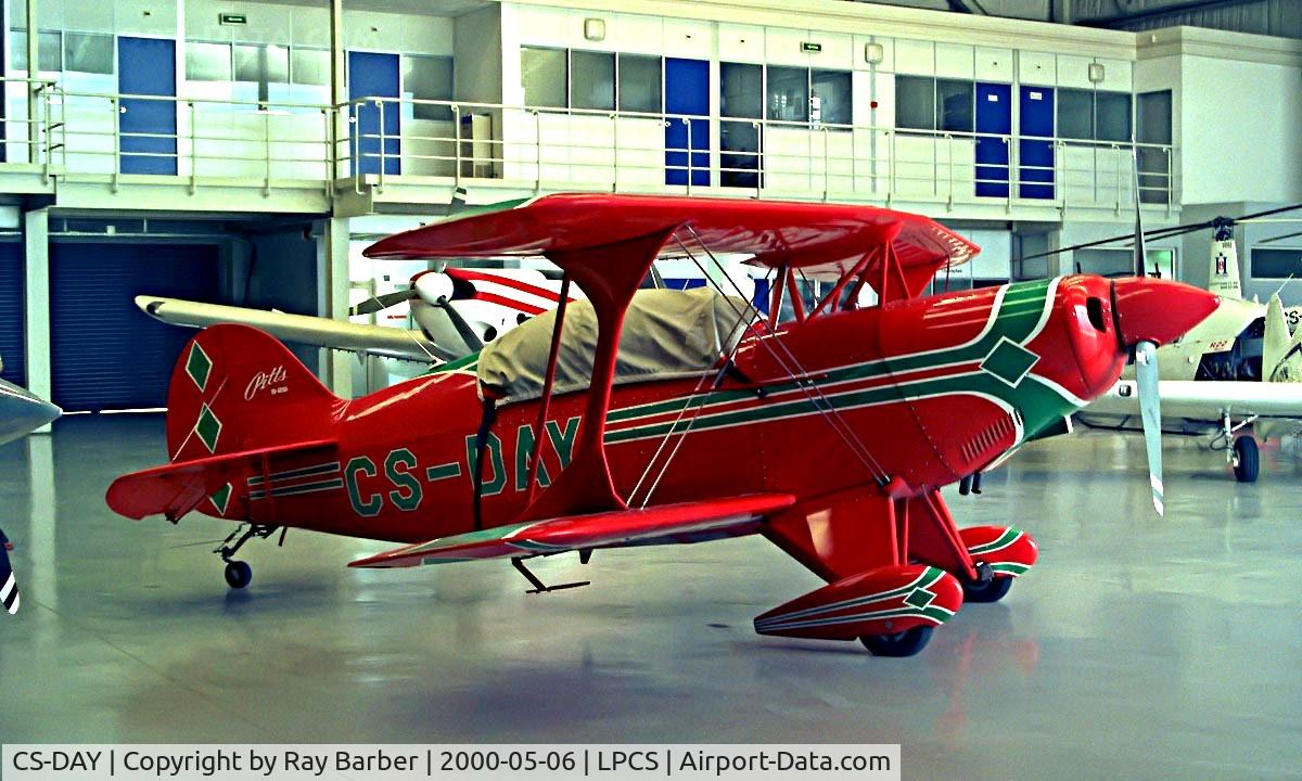CS-DAY, 1992 Pitts S-2B Special C/N 5282, Christen S-2B Special  [5282] Cascais~CS 06/05/2000. Seen here in a former scheme.