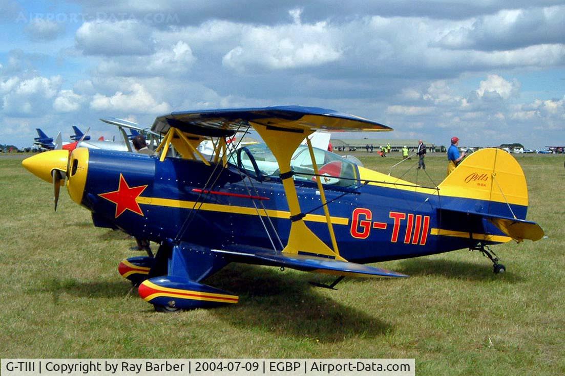 G-TIII, 1979 Aerotek Pitts S-2A Special C/N 2196, Pitts S-2A Special [2196] Kemble~G 09/07/2004