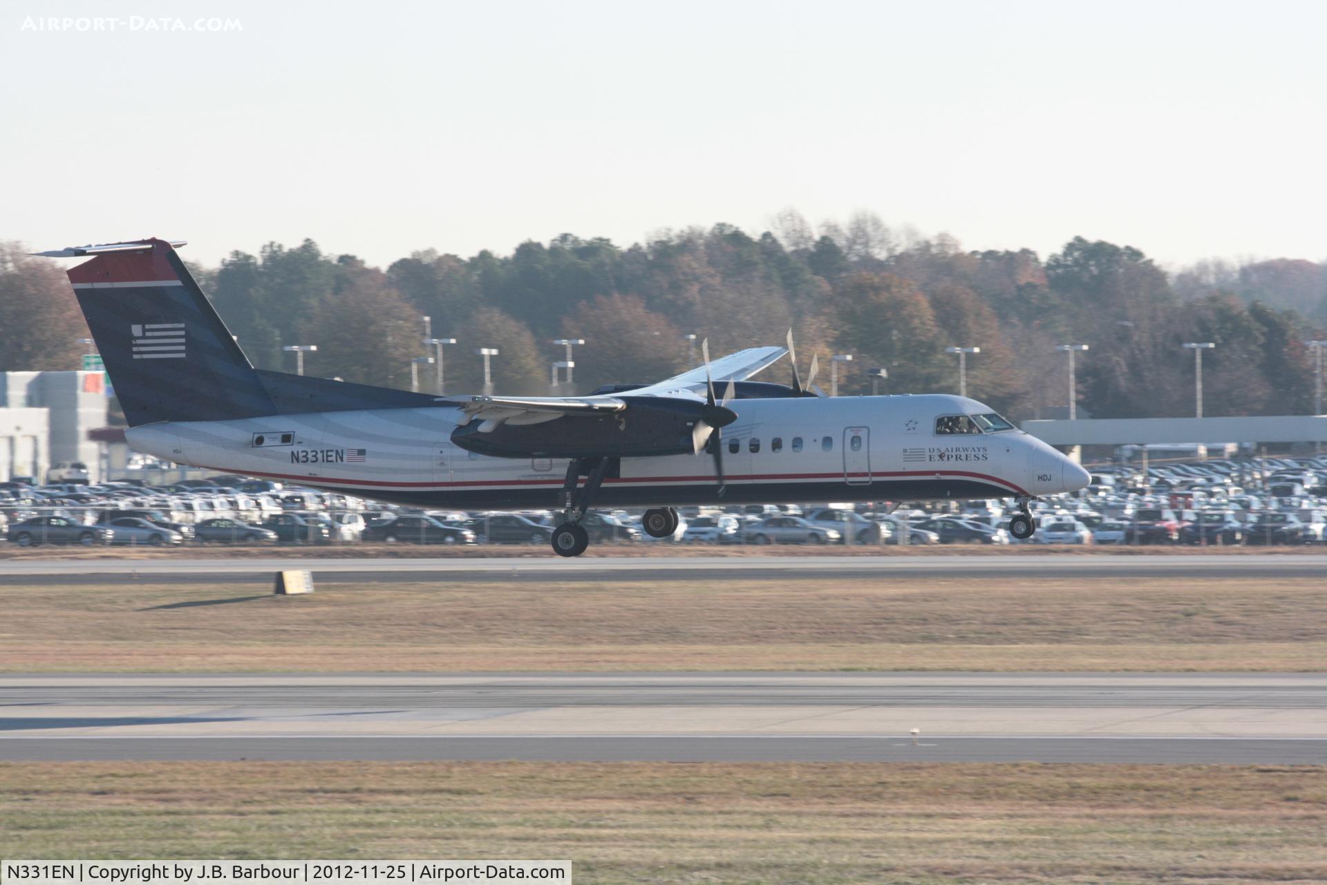 N331EN, 1991 De Havilland Canada DHC-8-311 Dash 8 C/N 279, US AIR