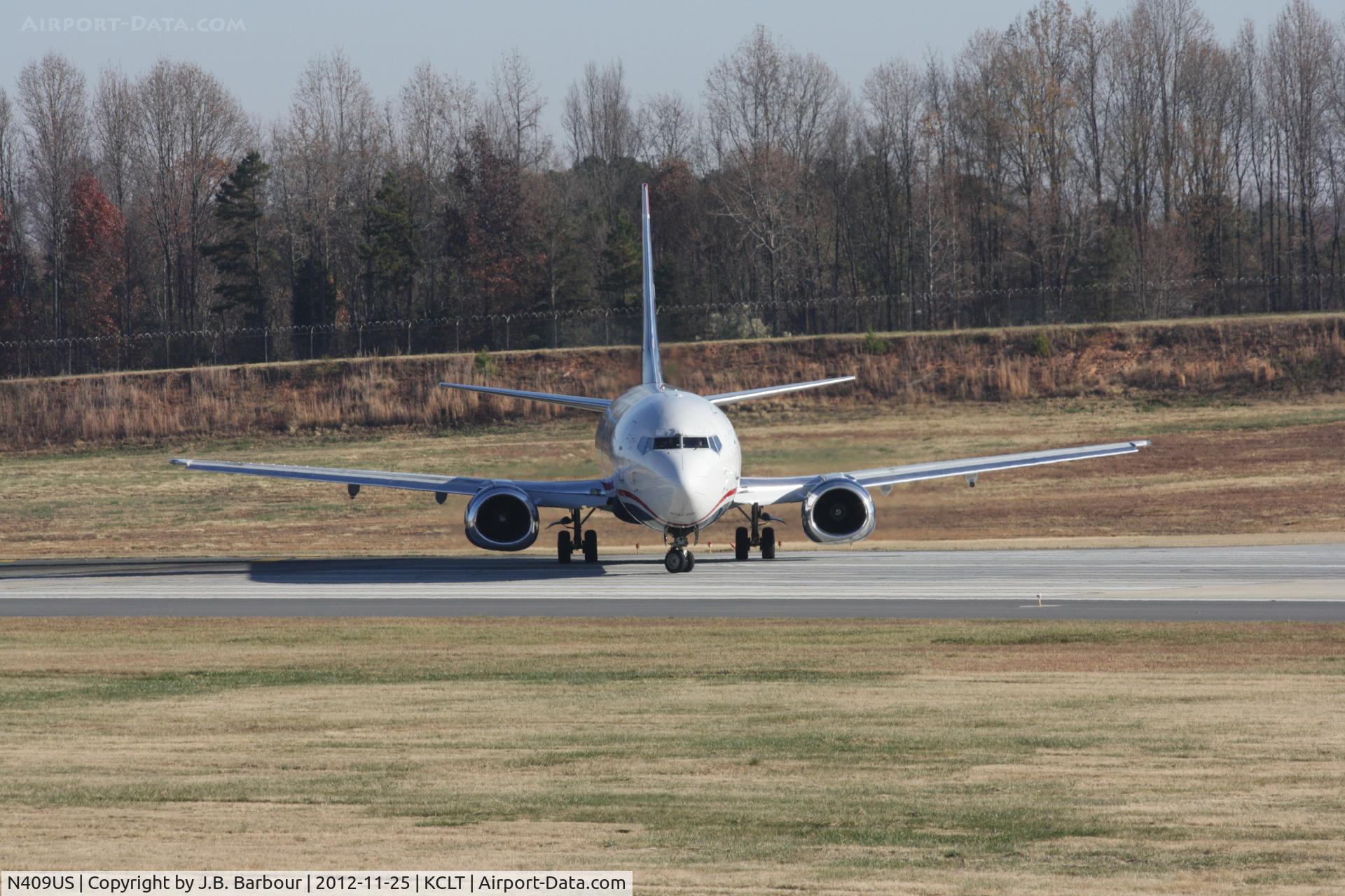 N409US, 1988 Boeing 737-401 C/N 23879, US AIR