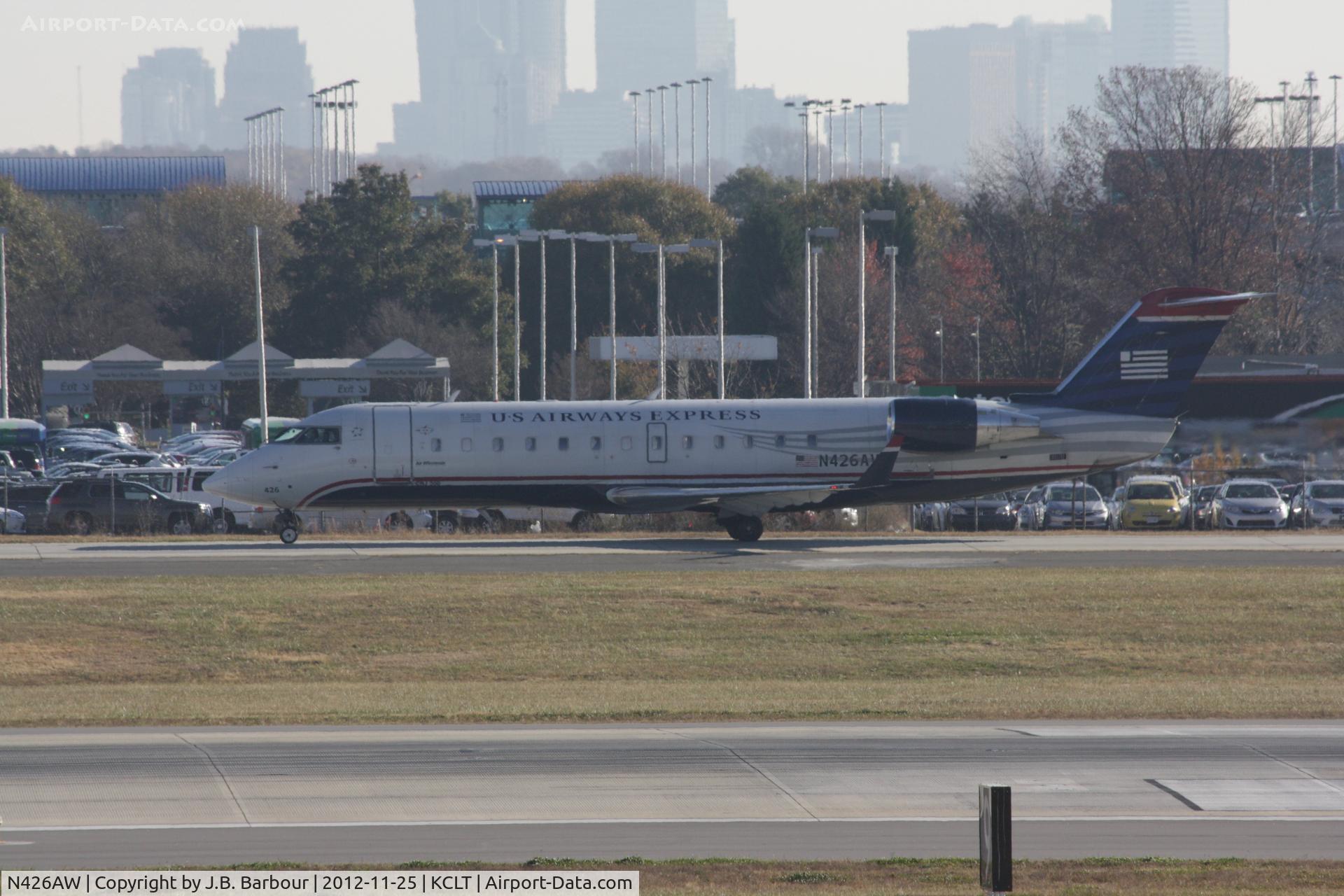 N426AW, 2002 Bombardier CRJ-200LR (CL-600-2B19) C/N 7669, US AIR