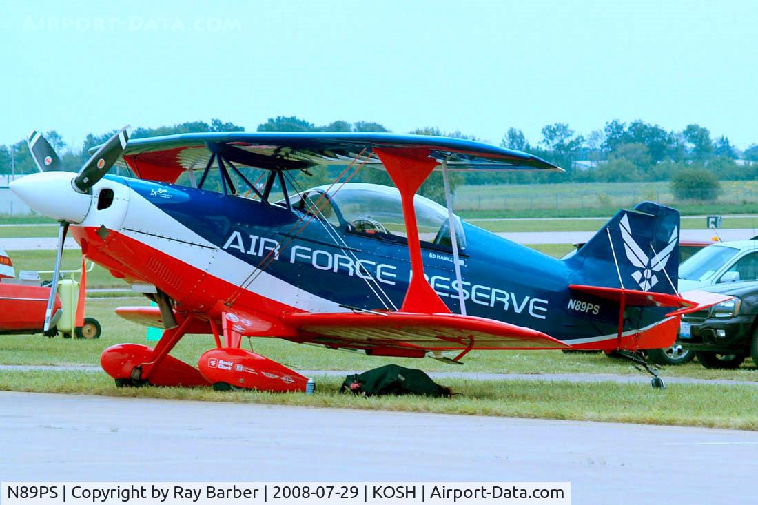 N89PS, 1998 Aviat Pitts S-2C Special C/N 6013, Aviat S-2C Special [6013] Oshkosh~N 29/07/2008