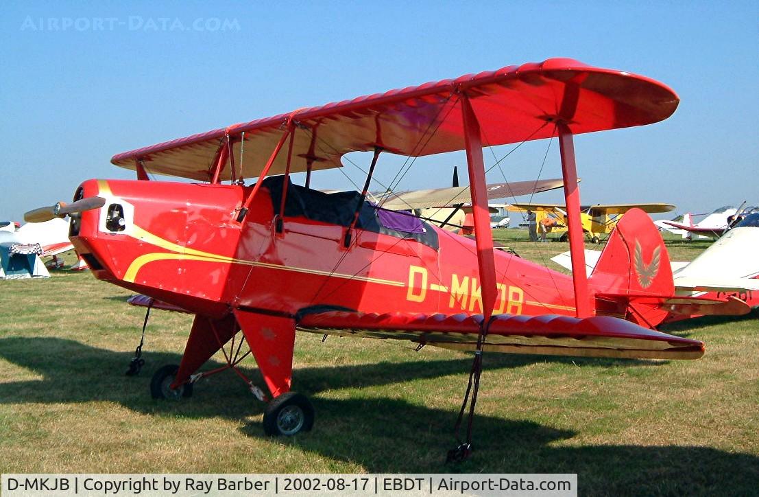 D-MKJB, Platzer Kiebitz B C/N 079, Platzer Keibitz B [079] Schaffen-Diest~OO 17/08/2002