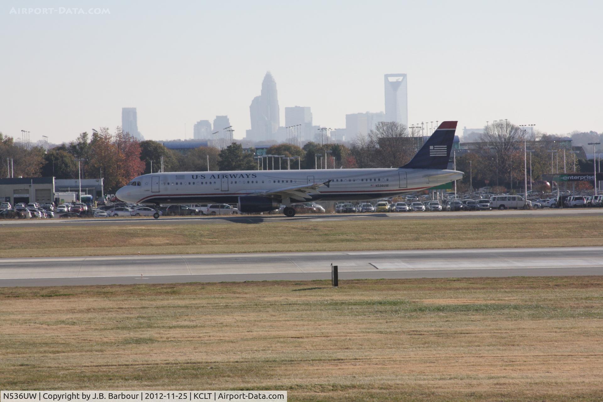 N536UW, 2009 Airbus A321-231 C/N 4025, US AIR