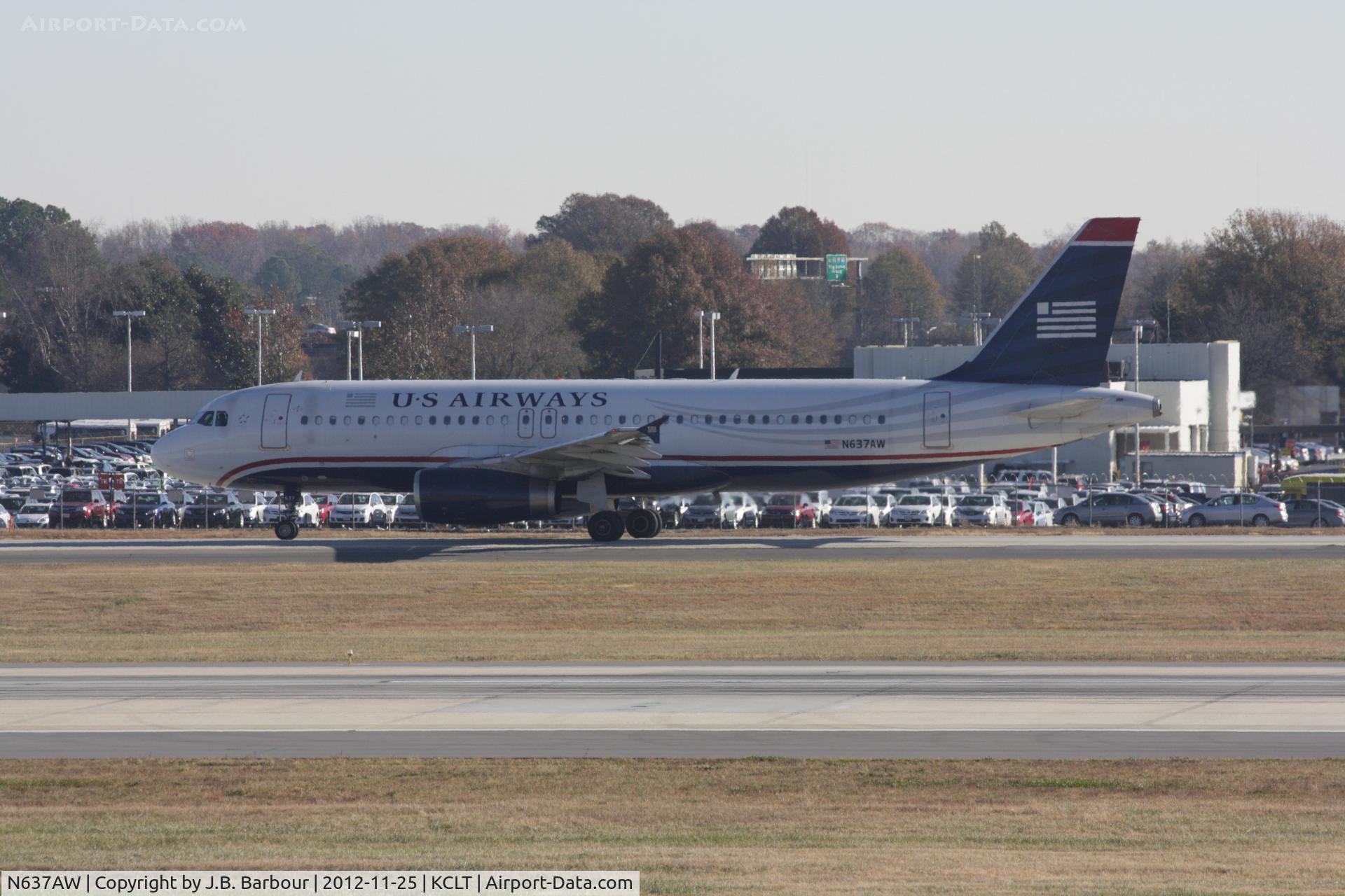 N637AW, 1990 Airbus A320-231 C/N 099, US AIR