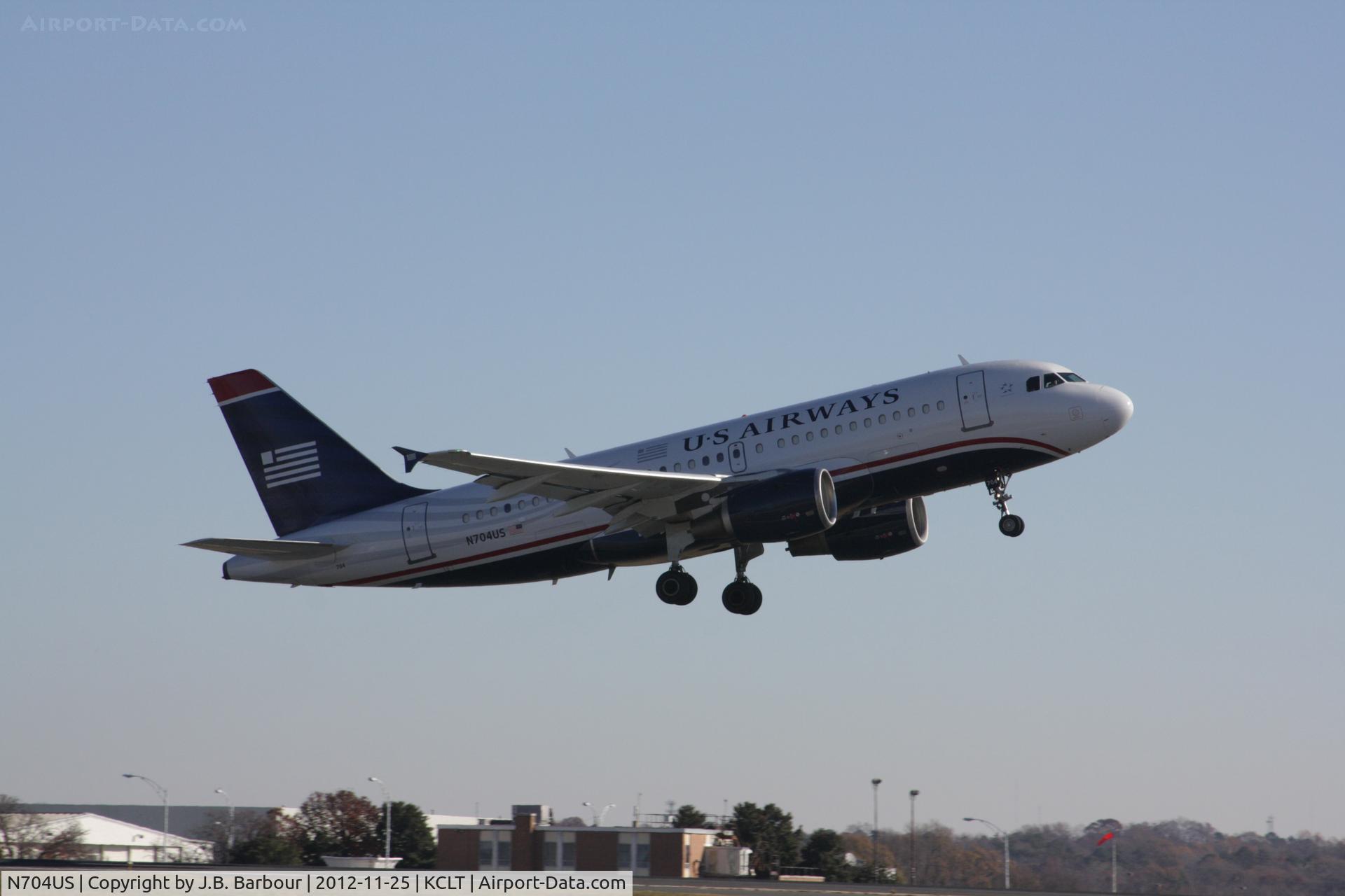 N704US, 1998 Airbus A319-112 C/N 0922, US AIR