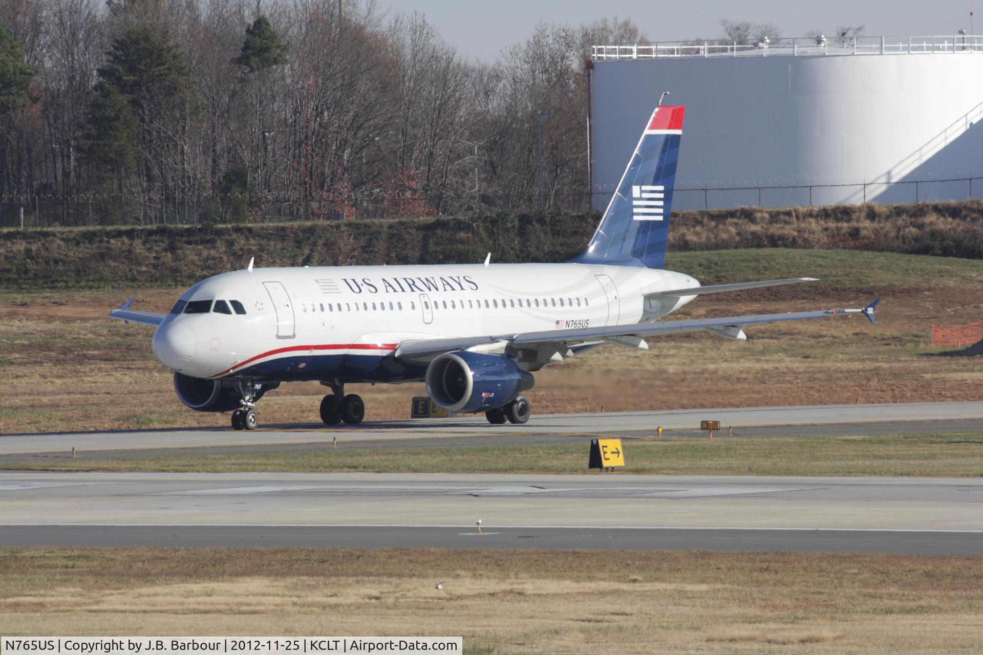 N765US, 2000 Airbus A319-112 C/N 1371, US AIR