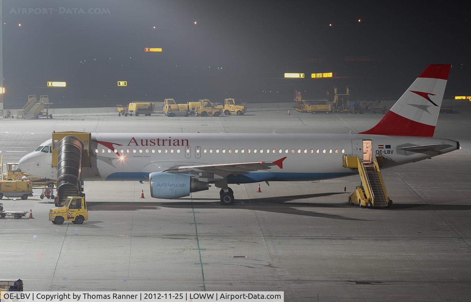 OE-LBV, 2000 Airbus A320-214 C/N 1385, Austrian (Tyrolean) Airbus A320