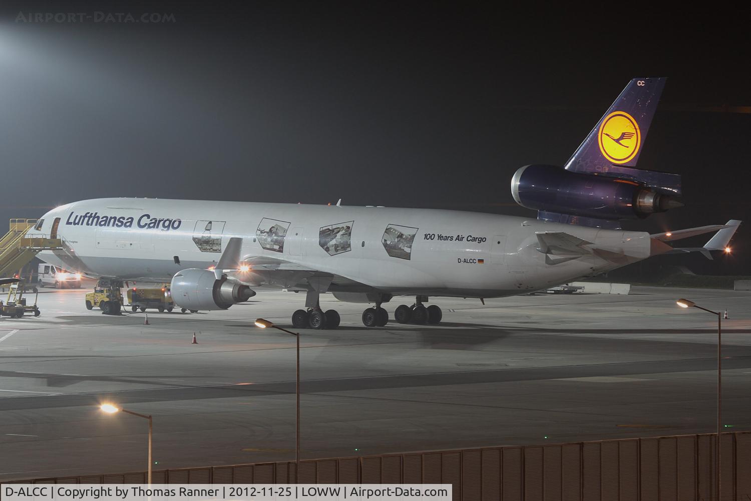 D-ALCC, 1998 McDonnell Douglas MD-11F C/N 48783, Lufthansa Cargo McDonnell Douglas MD-11F