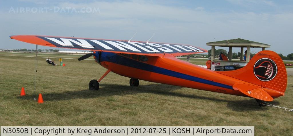 N3050B, 1952 Cessna 195B Businessliner C/N 7933, EAA AirVenture 2012